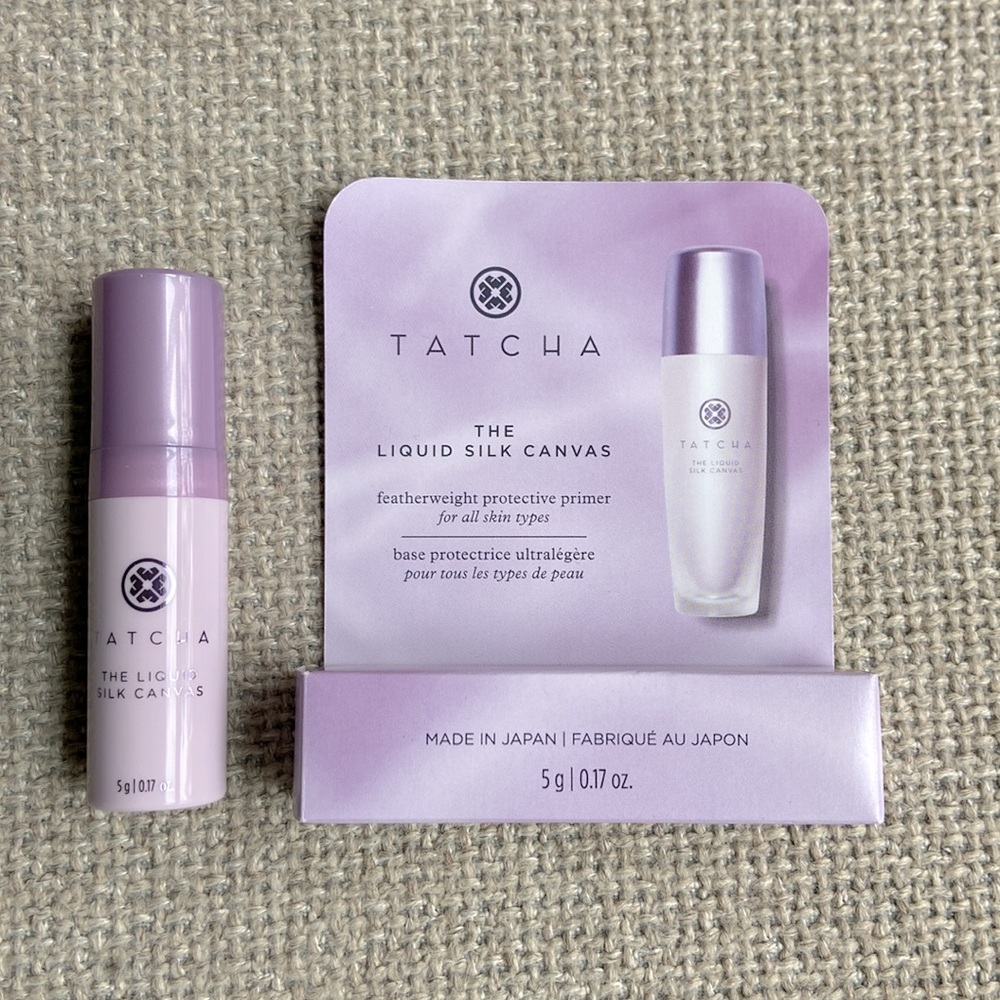 NWT Tatcha | The Liquid Silk Canvas Deluxe Sample